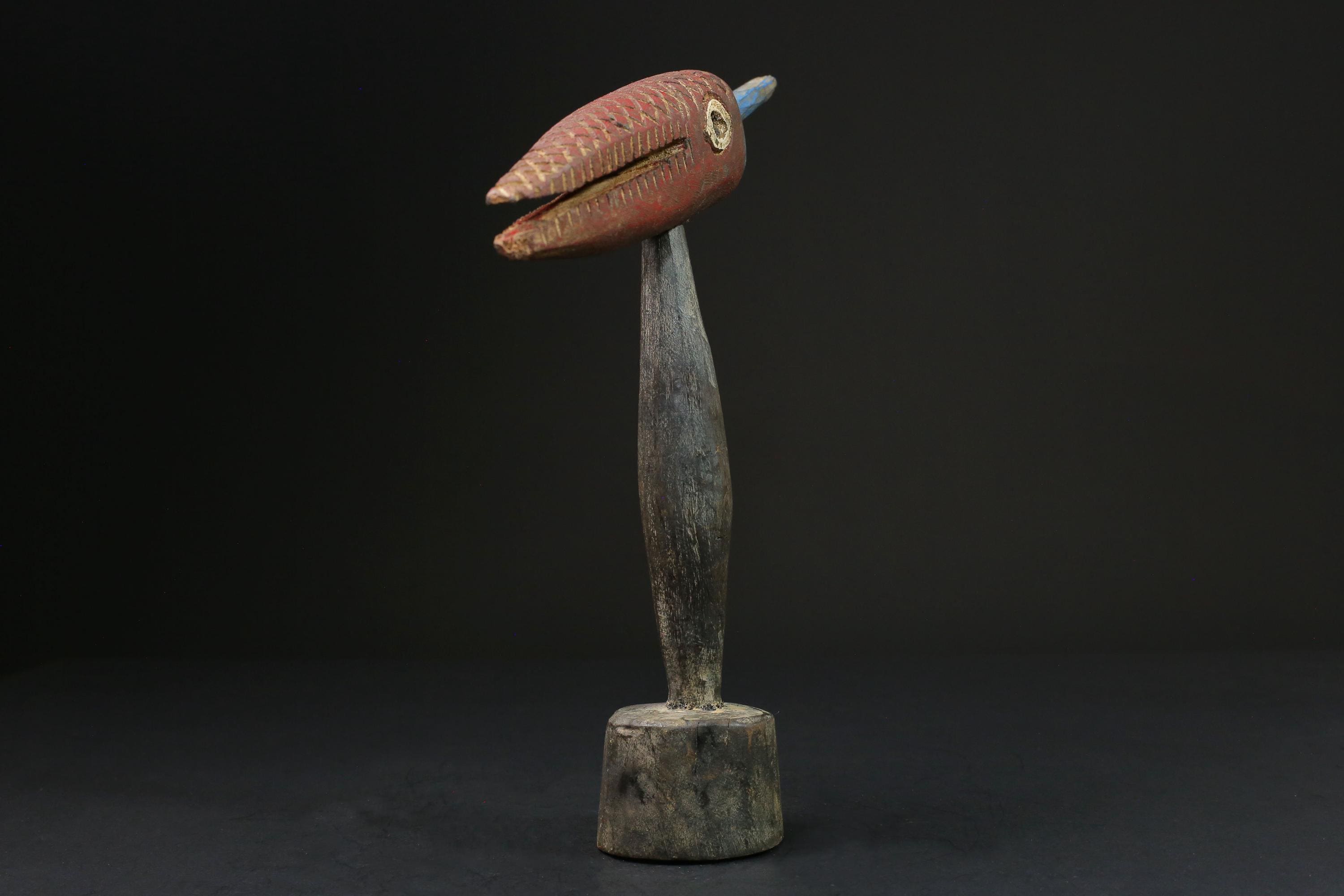 African figure African Hand mask Face Hand statue Ciwara Bambara Female-G2355