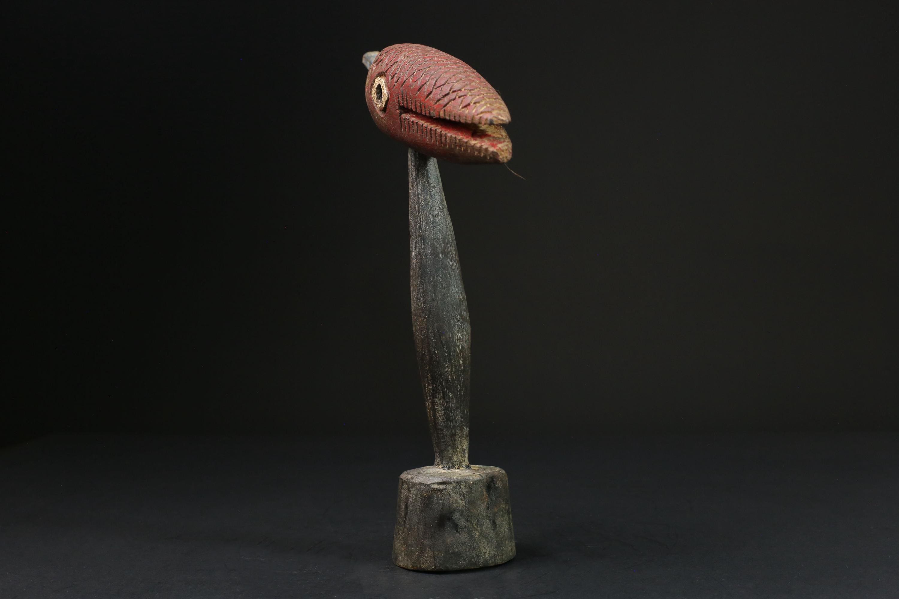 African figure African Hand mask Face Hand statue Ciwara Bambara Female-G2355