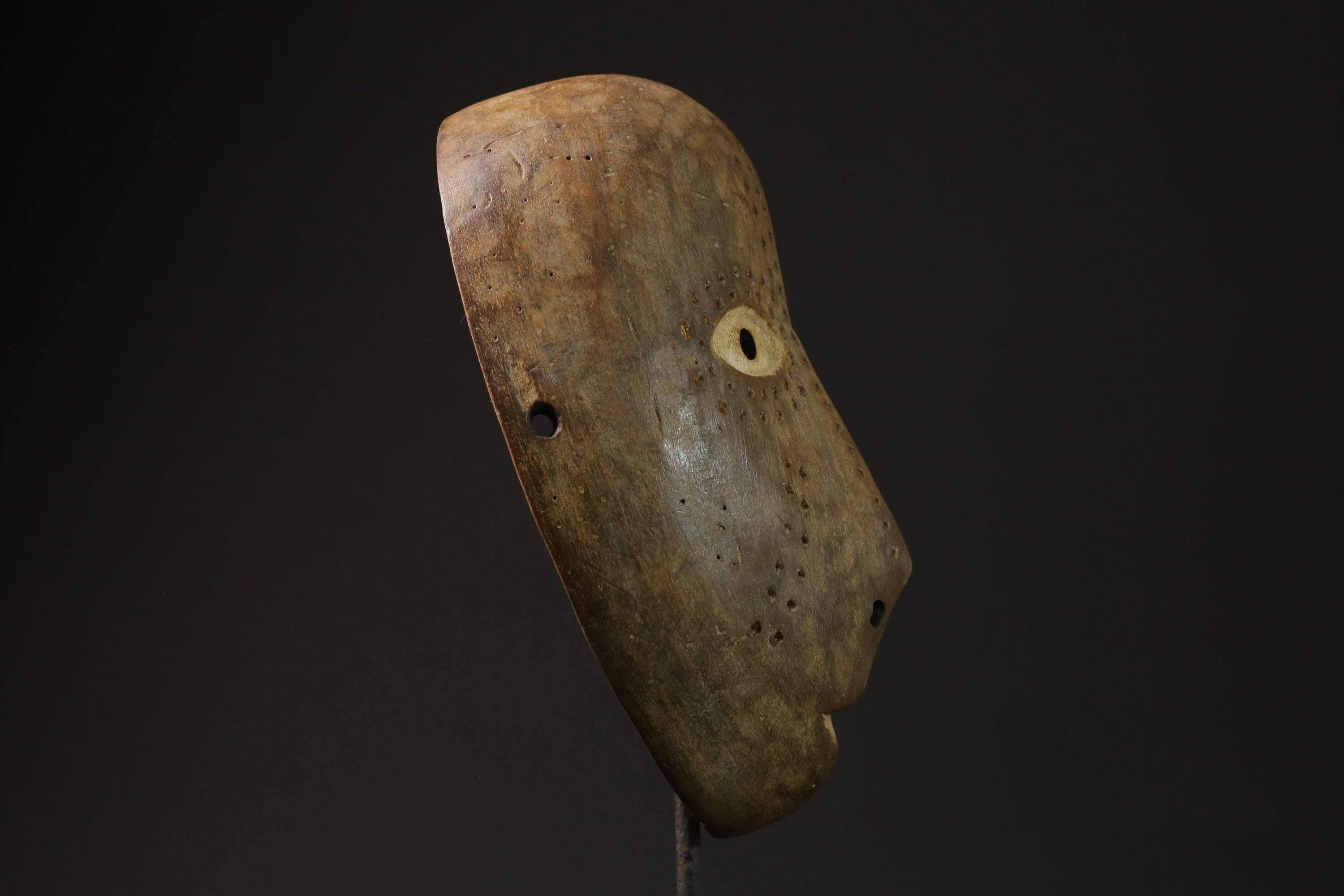African Mask Tribal Face Mask Wood Lega Idimu Mask Congo Democratic masks for wall-6981