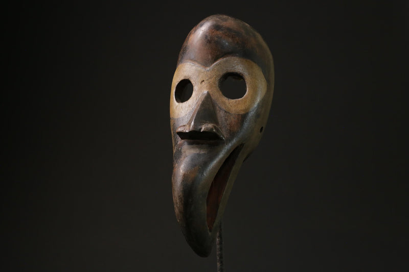African Masks Antiques Tribal Face Handmade Dan Kran Style Face masks for wall-8488