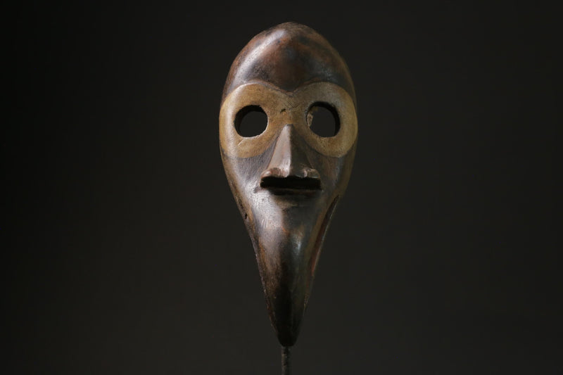 African Masks Antiques Tribal Face Handmade Dan Kran Style Face masks for wall-8488