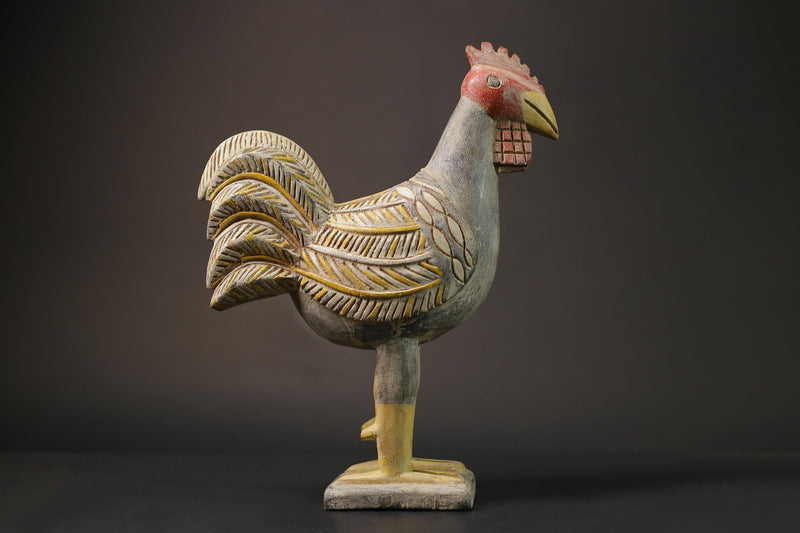 African rooster Hemba Luba Figure The Art Of Luba Hemba African Figure-G2632