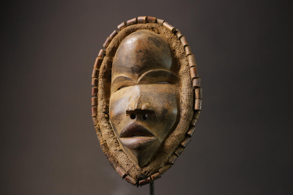 African wood antiques mask antiques Dan Déangle Wood Masks for wall-G2636