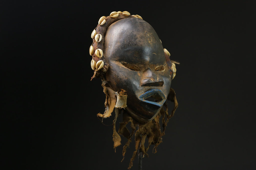 African Tribal Dan Mask wall mask Traditional art tribal piece Home Décor-G2373