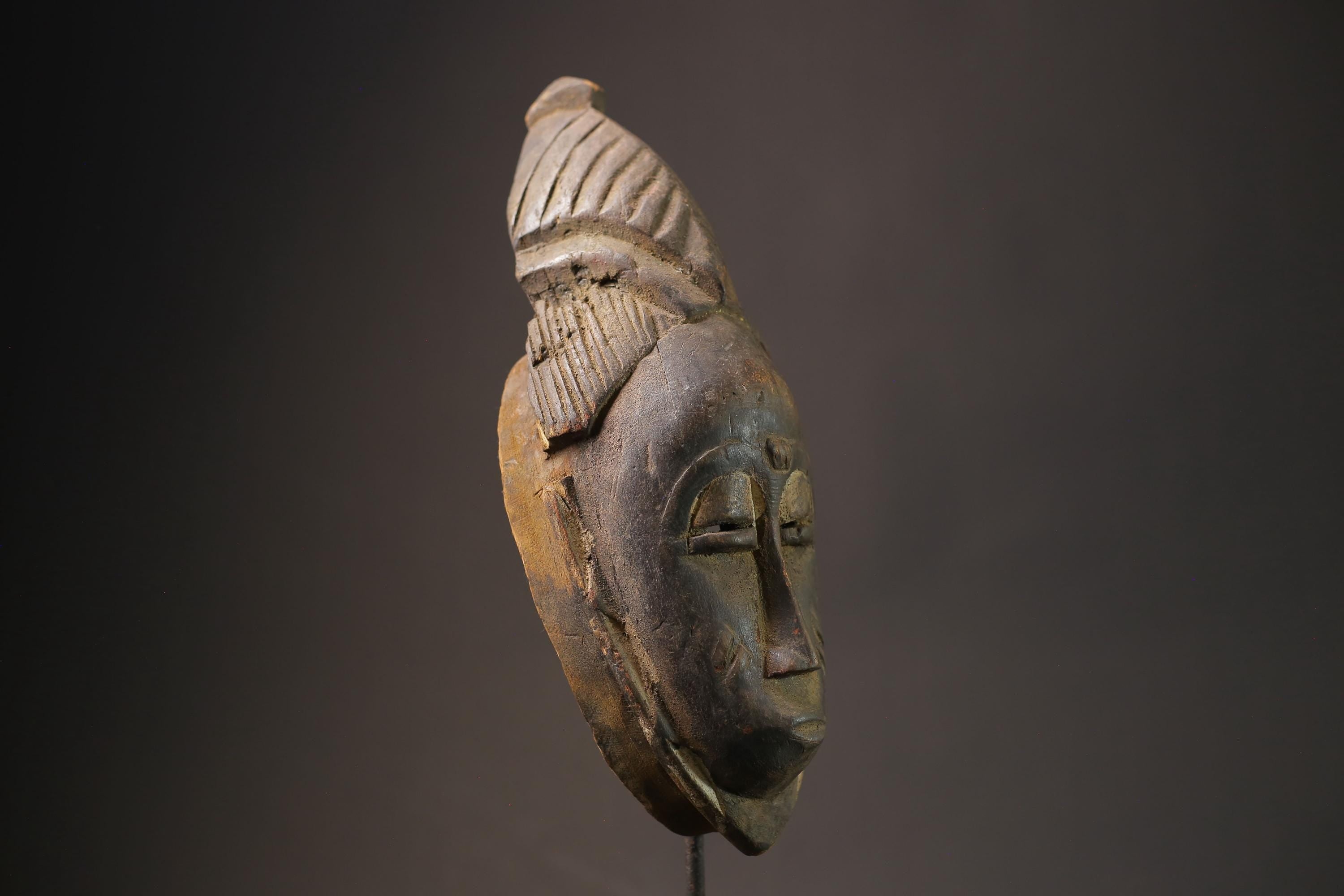 African Mask Home Décor Zaouli Guro Côte d'Ivoire Wall Hanging Primitive Masks for wall-7817