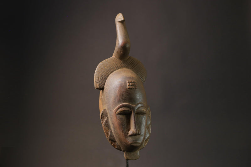 African wood mask antiques figure Guro Baule Mask Guro Masks for wall-4082