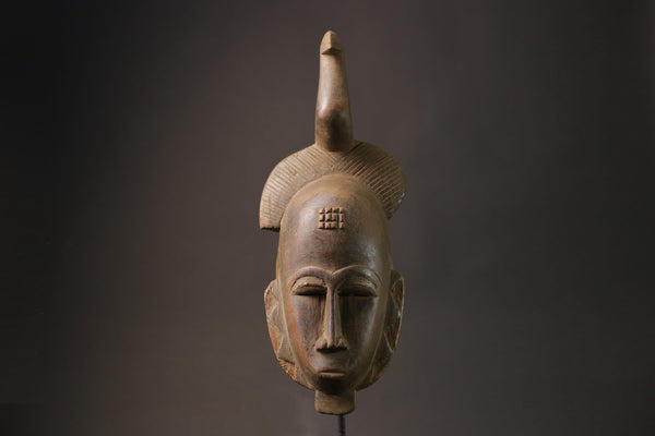 African wood mask antiques figure Guro Baule Mask Guro Masks for wall-4082