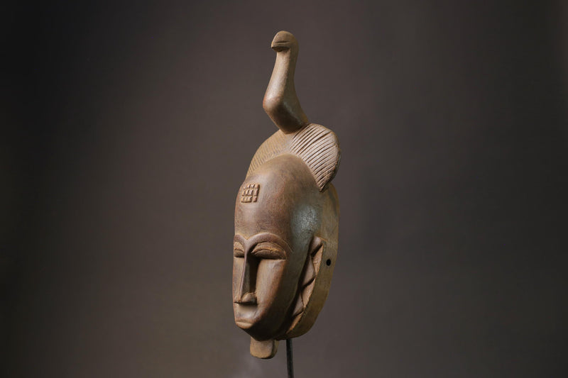 African wood mask antiques figure Guro Baule Mask Guro Masks for wall-4082