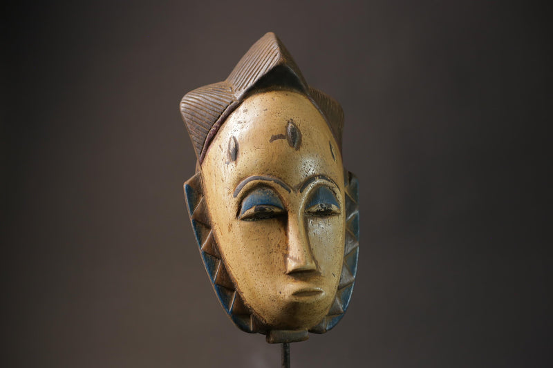 African wood mask antiques Hand Carved Antique tribal african masks Guro Masks for wall- 4081