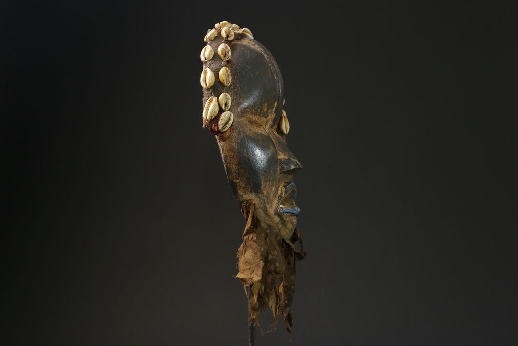 African mask wood carving mask tribal mask vintage Tribal Dan masks for wall-G2376