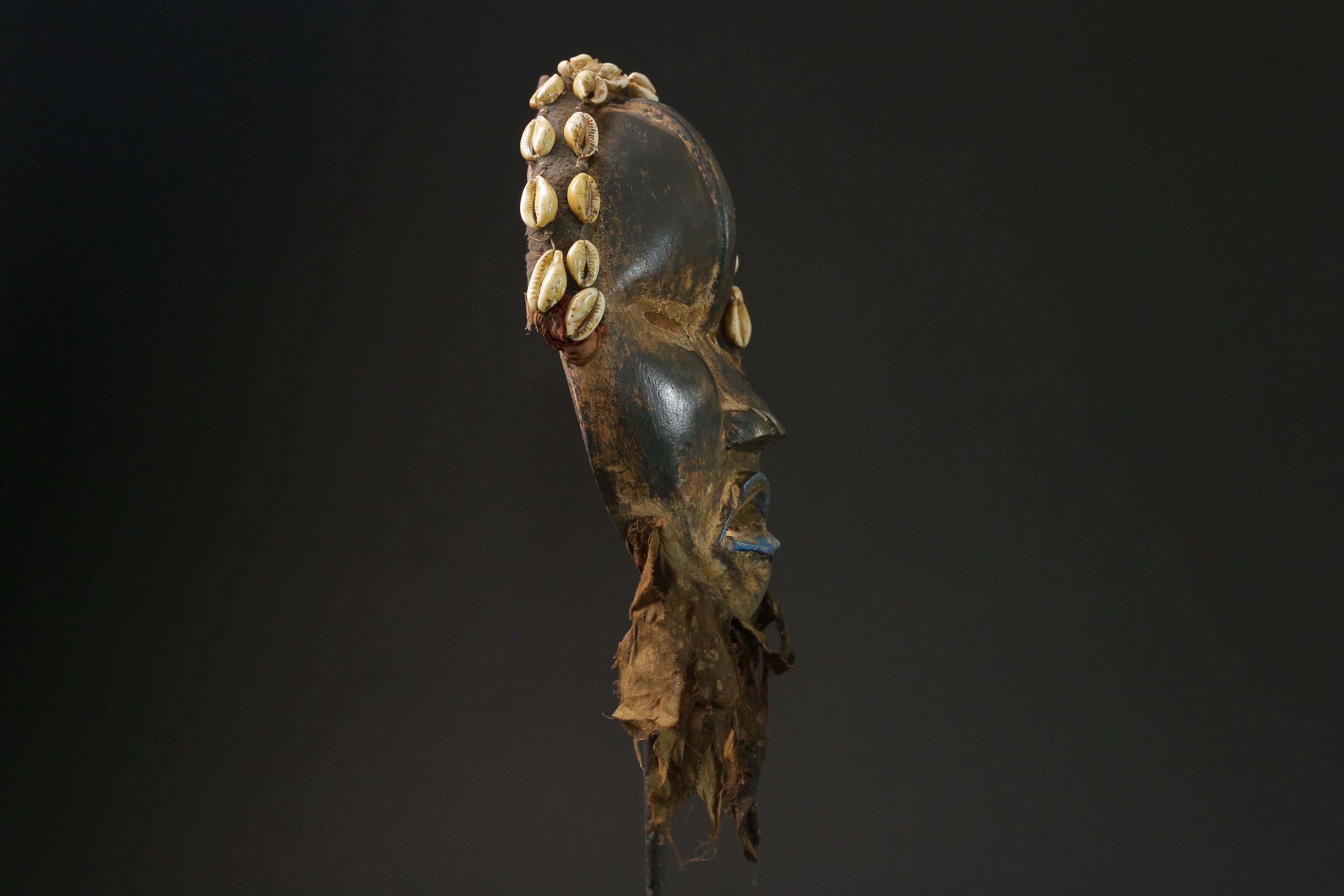 African mask wood carving mask tribal mask vintage Tribal Dan masks for wall-G2376