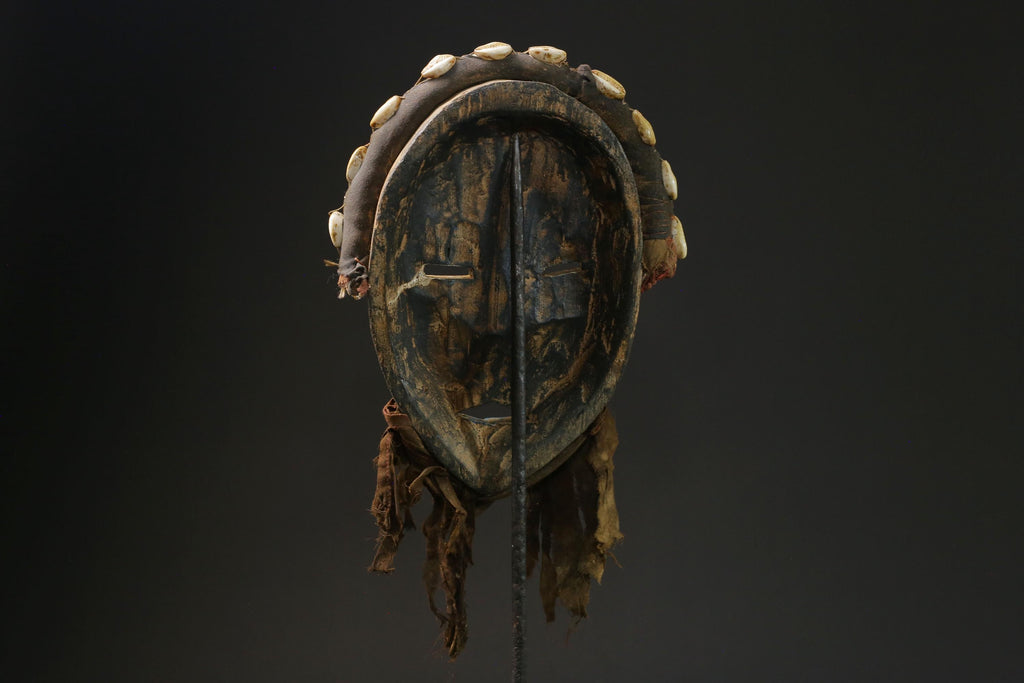African mask wood carving mask tribal mask vintage Tribal Dan masks for wall-G2376