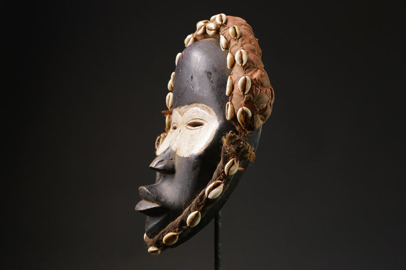 African mask wood carving mask tribal mask vintage Tribal Dan masks for wall-G2378