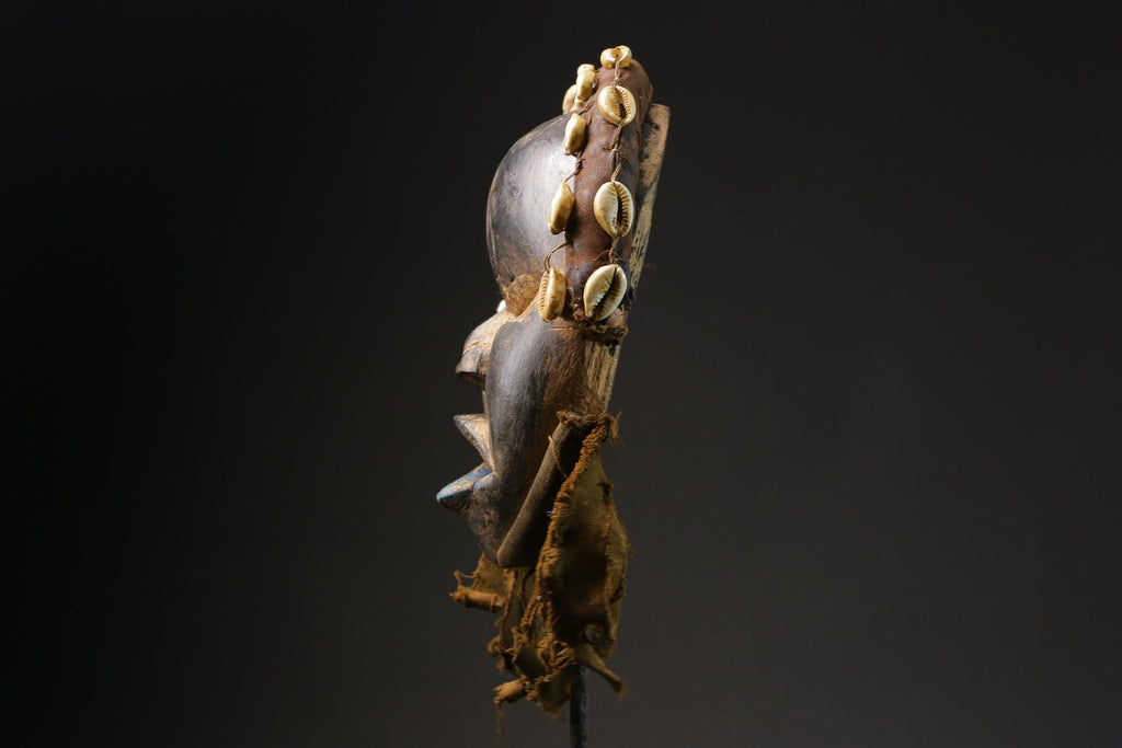 African mask wood carving mask tribal mask vintage Tribal Dan masks for wall-G2379