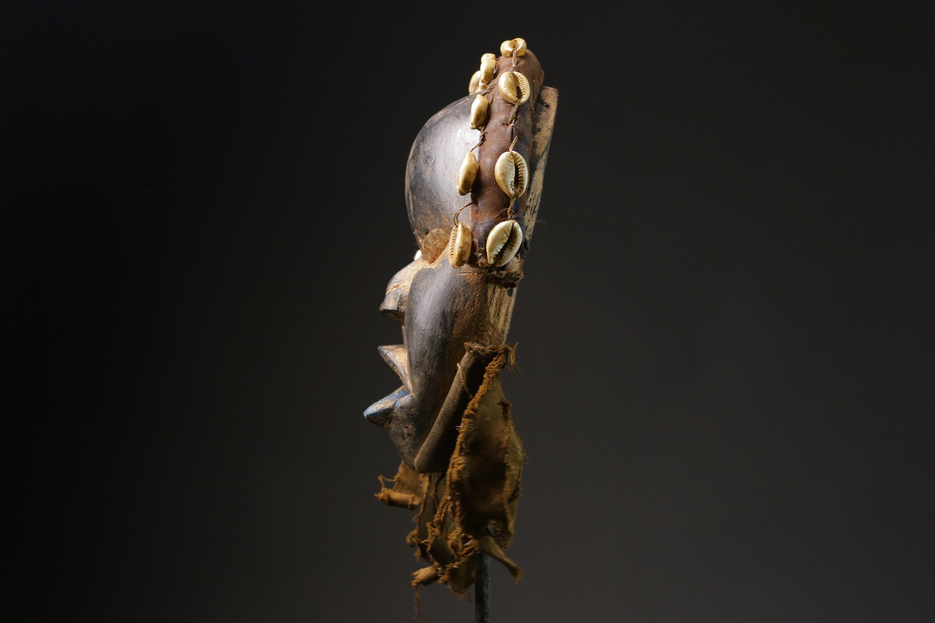 African mask wood carving mask tribal mask vintage Tribal Dan masks for wall-G2379