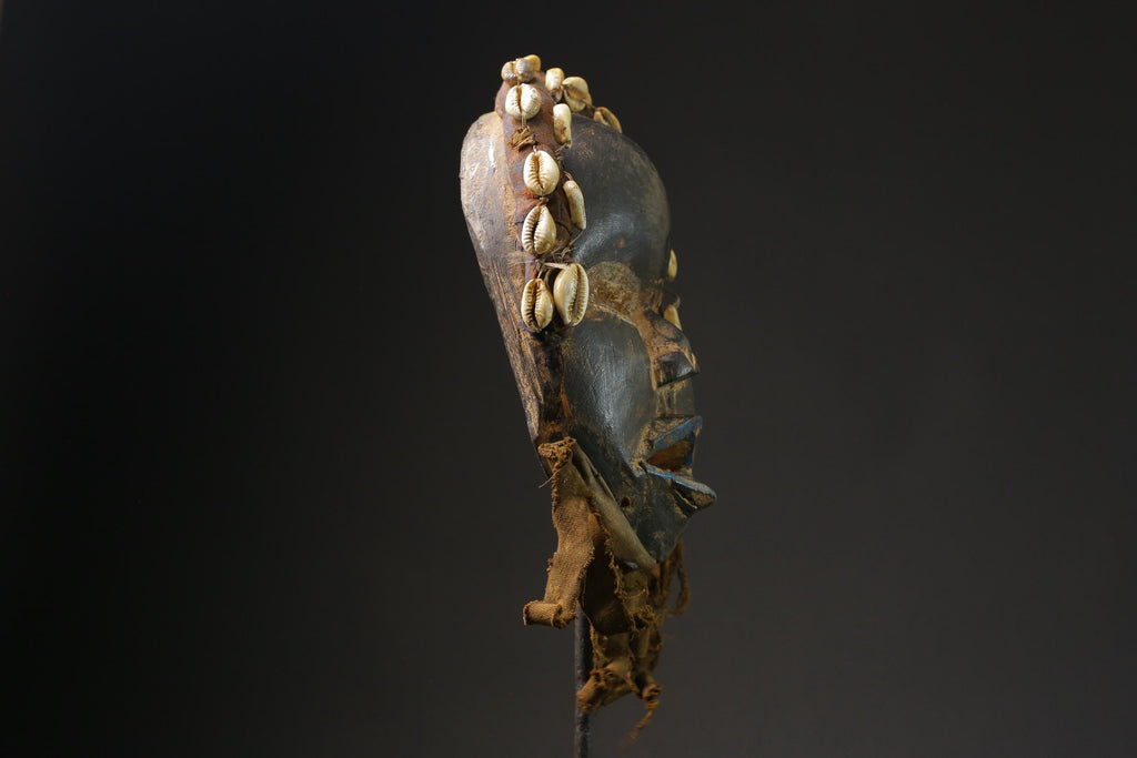 African mask wood carving mask tribal mask vintage Tribal Dan masks for wall-G2379