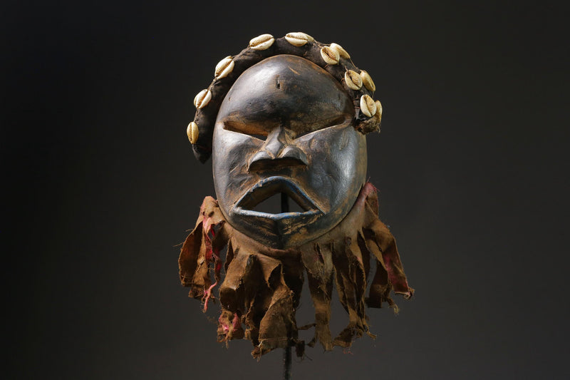 African mask wood carving mask tribal mask vintage Tribal Dan masks for wall-G2385