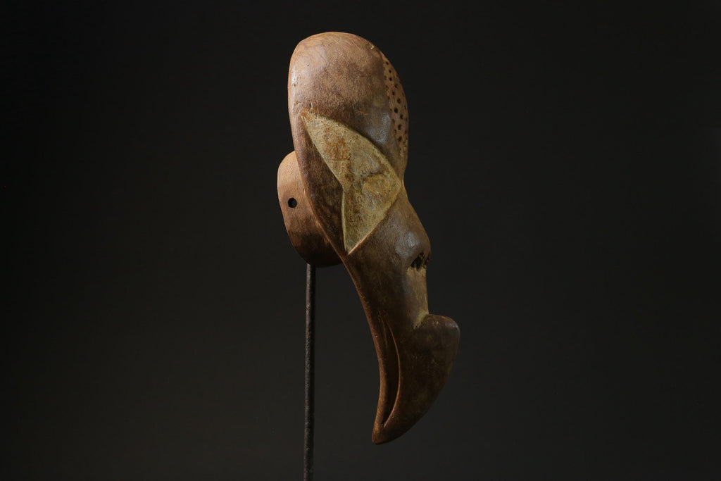 African Mask Wall Art Handmade Home Décor Dan Musician African Masks-7014