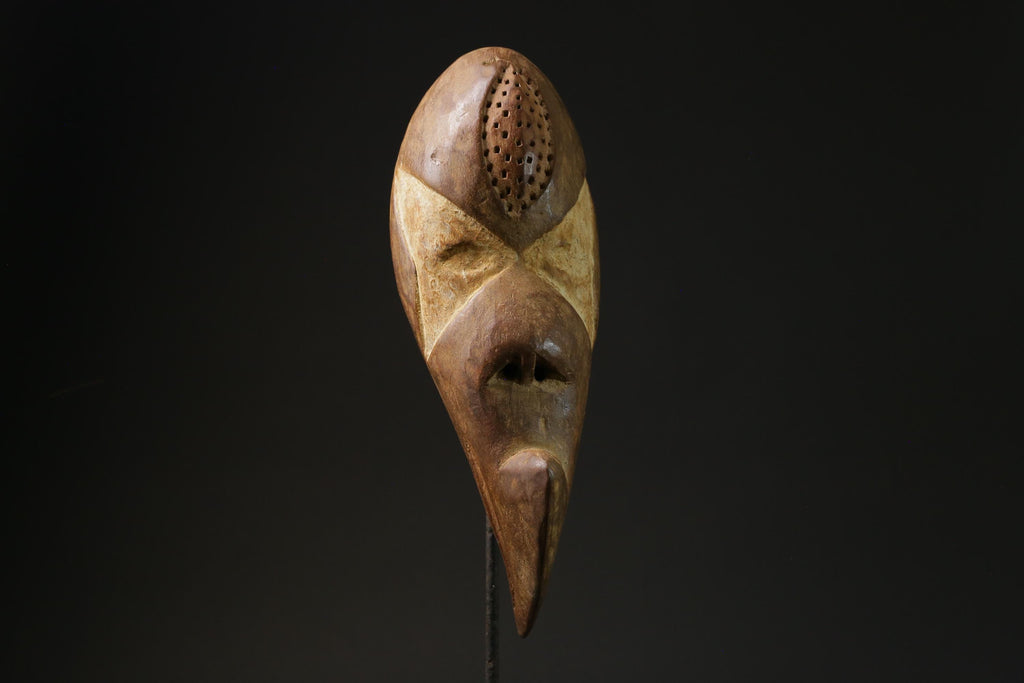 African Mask Wall Art Handmade Home Décor Dan Musician African Masks-7014