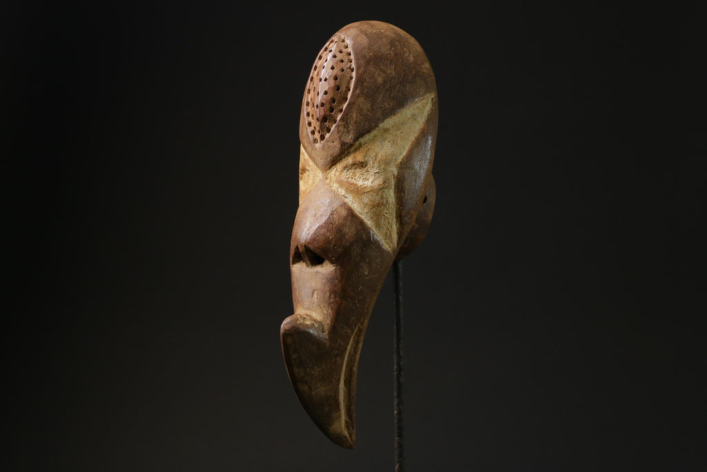 African Mask Wall Art Handmade Home Décor Dan Musician African Masks-7014