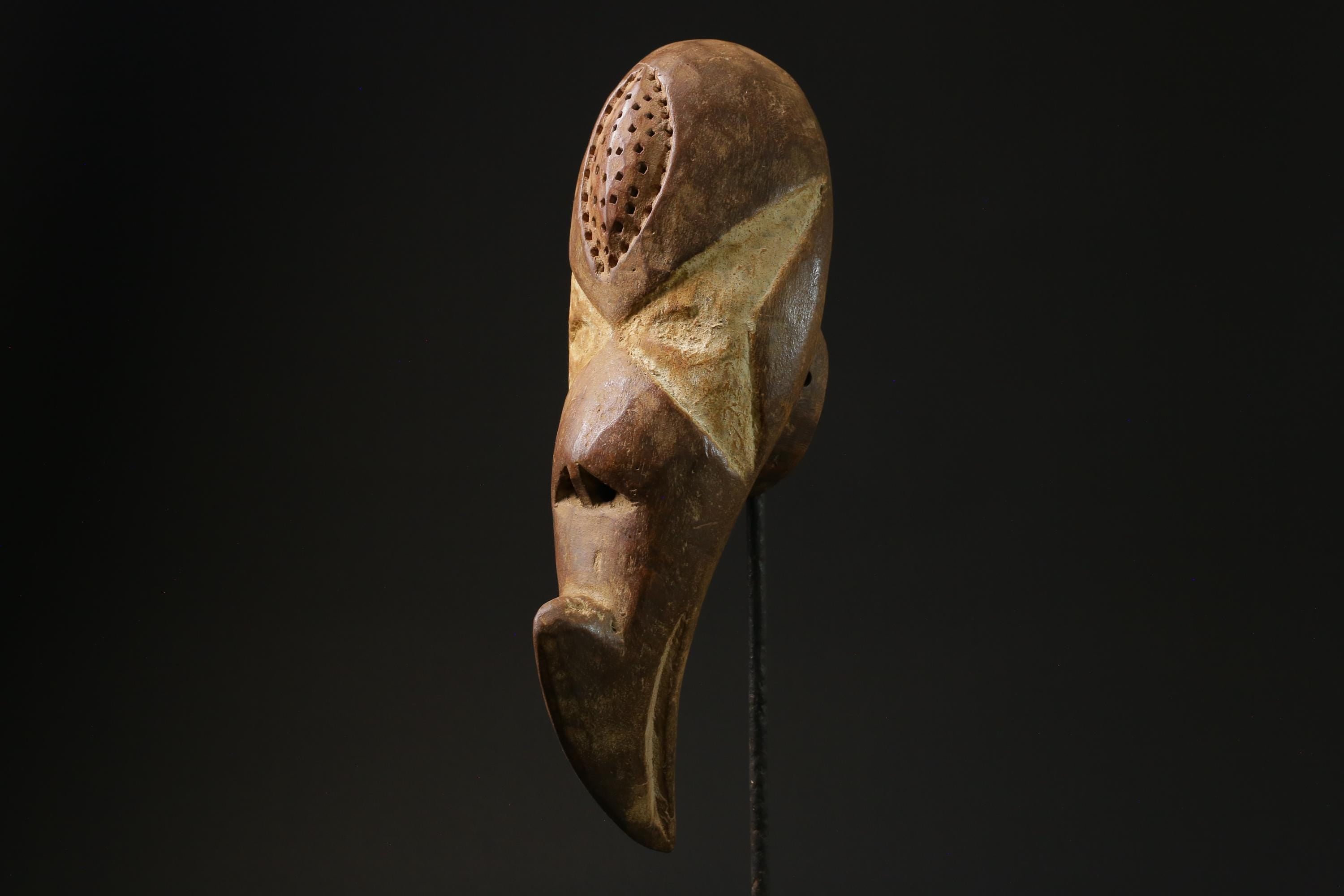 African Mask Wall Art Handmade Home Décor Dan Musician African Masks-7014