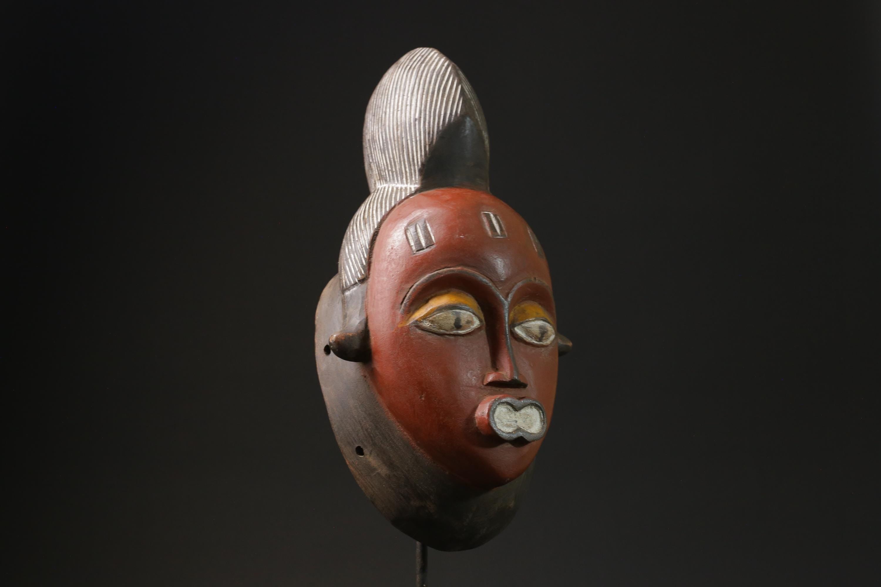 African Mask Wall Art Handmade Home Décor Mask Center Guro masks for wall-7009