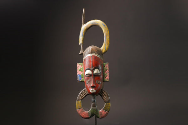 African mask African Wall Hanging Mask Wooden Guro Mask Wall Hanging Masks for wall-G2643