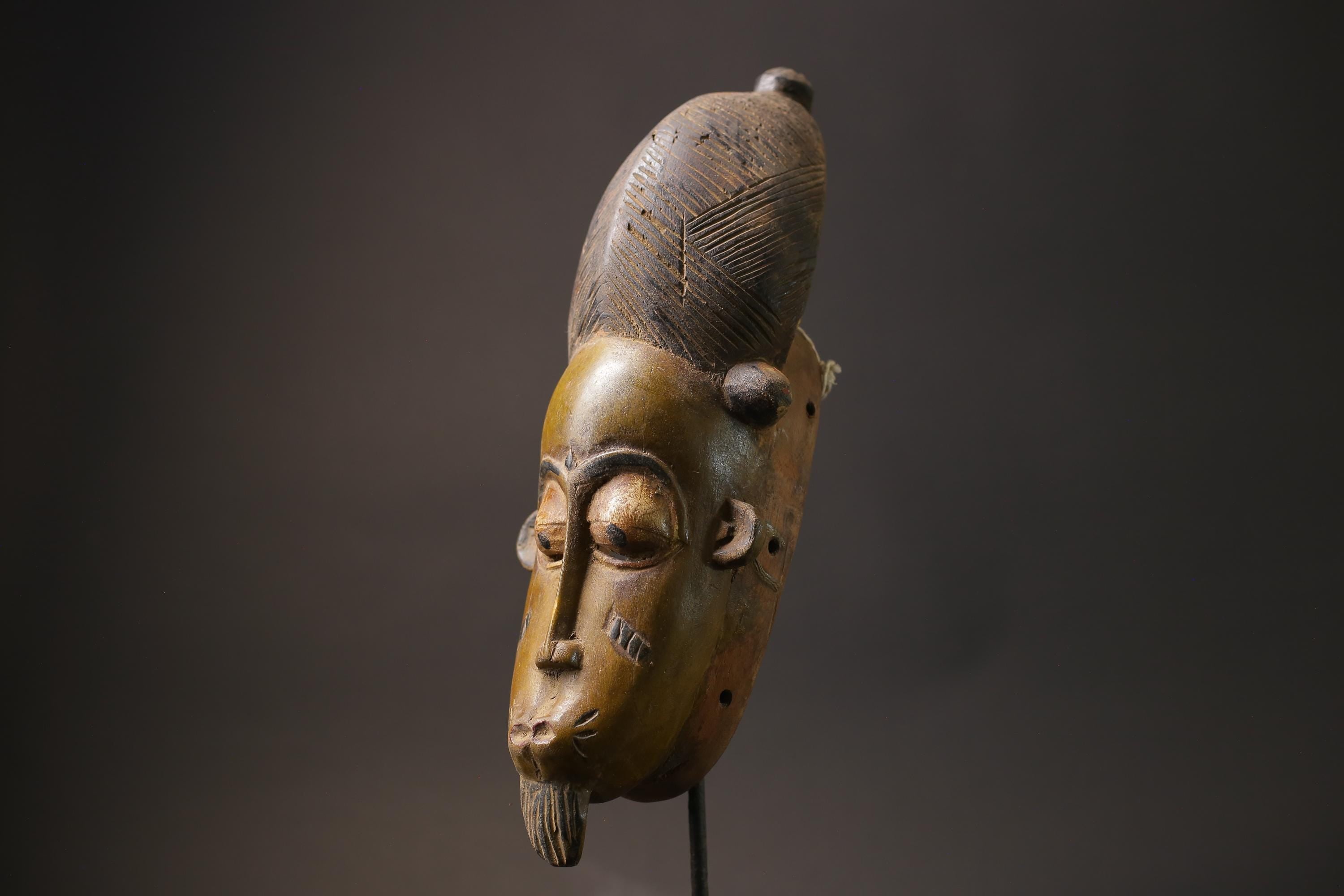 African mask Decorative Carved Mask Wood Wall Hanging Gu Mask Masks for wall-G2653
