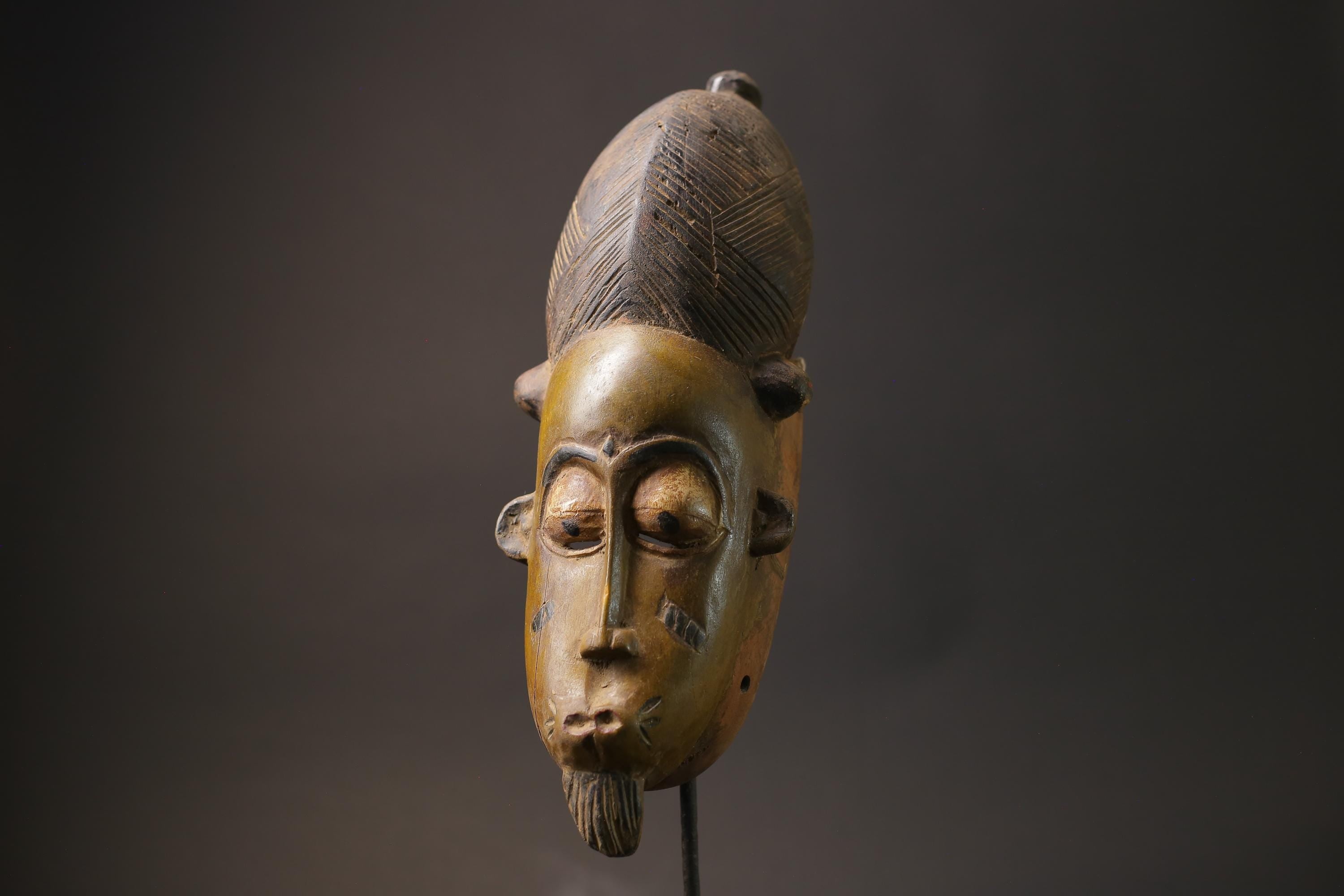 African mask Decorative Carved Mask Wood Wall Hanging Gu Mask Masks for wall-G2653