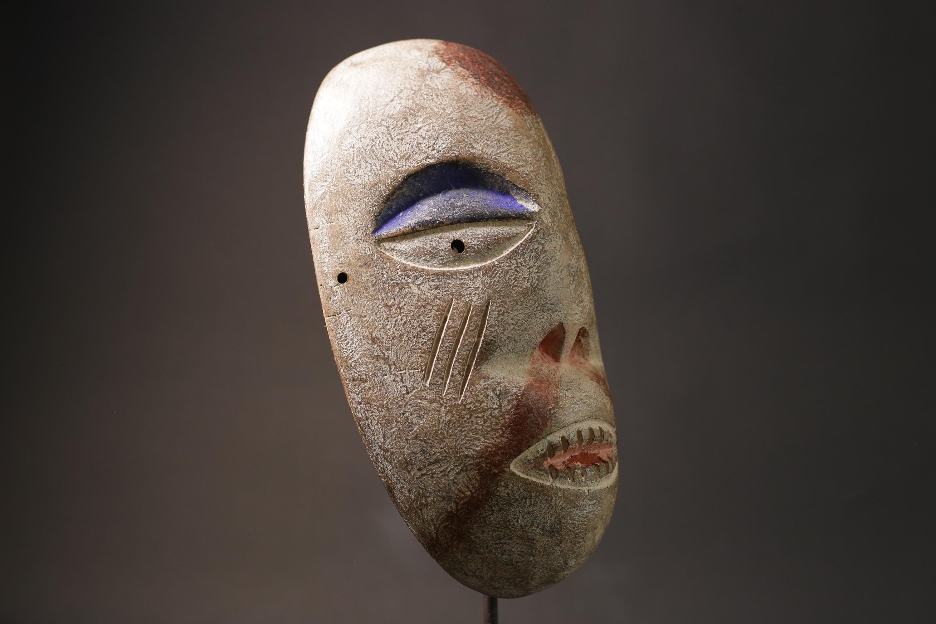 African wood mask antiques Igbo Wood Carved Mask Vintage Wall Hanging Masks for wall-G1046