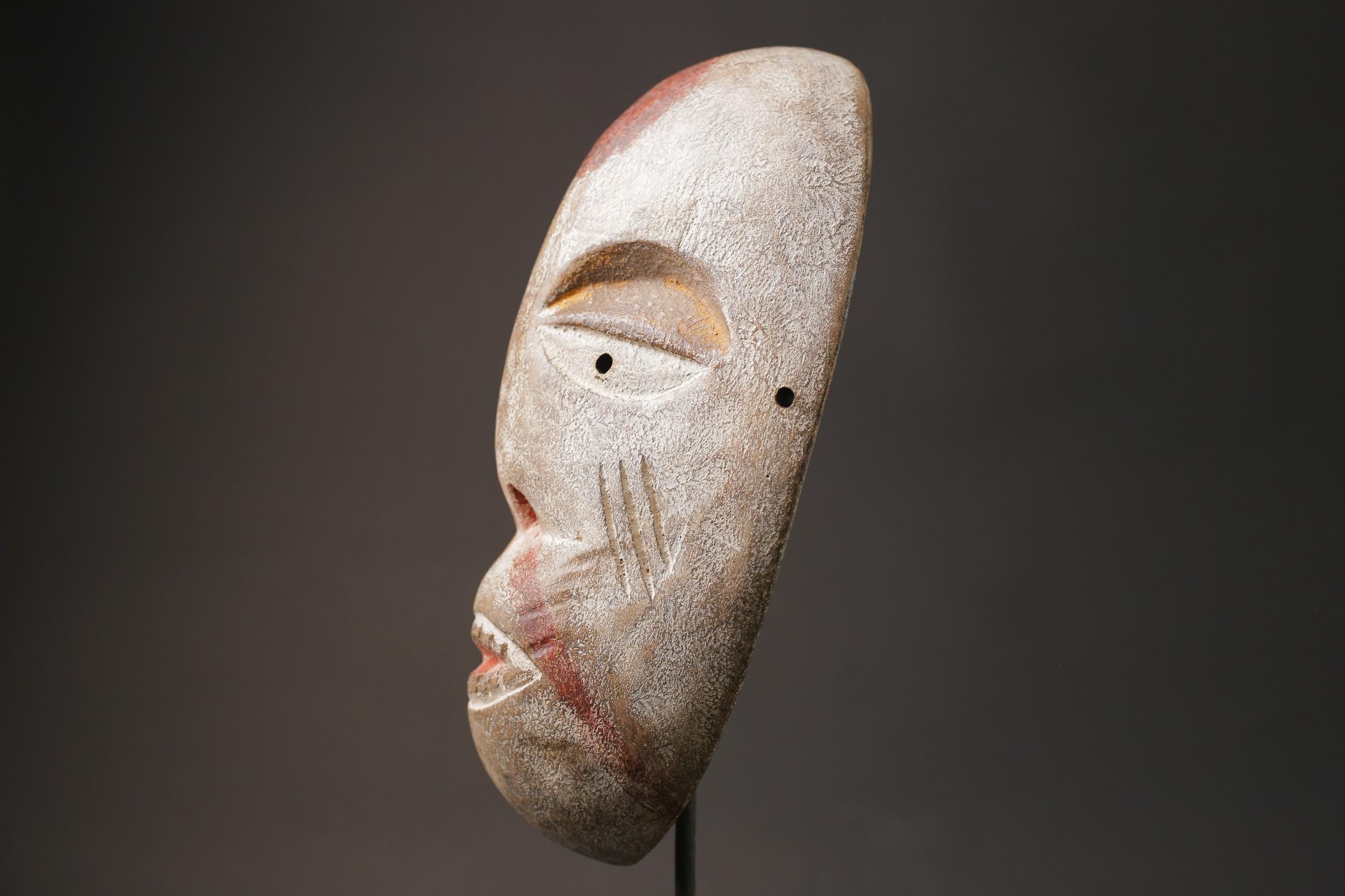 African wood mask antiques Igbo Wood Carved Mask Vintage Wall Hanging Masks for wall-G1046
