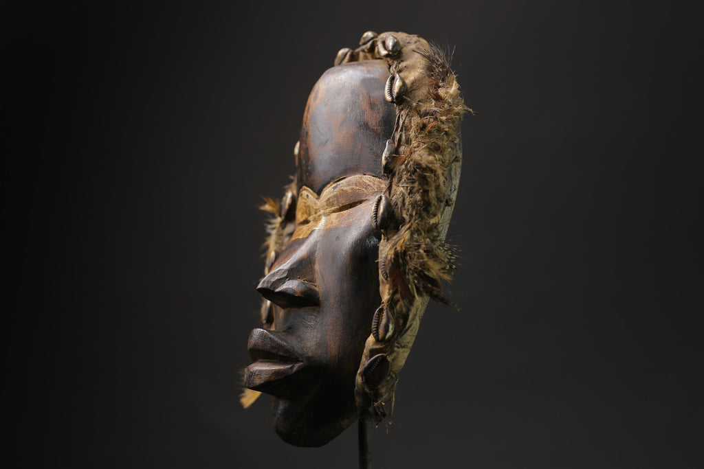 African Tribal Face Mask Dan Zakpai Mask Home Décor masks for wall -9801