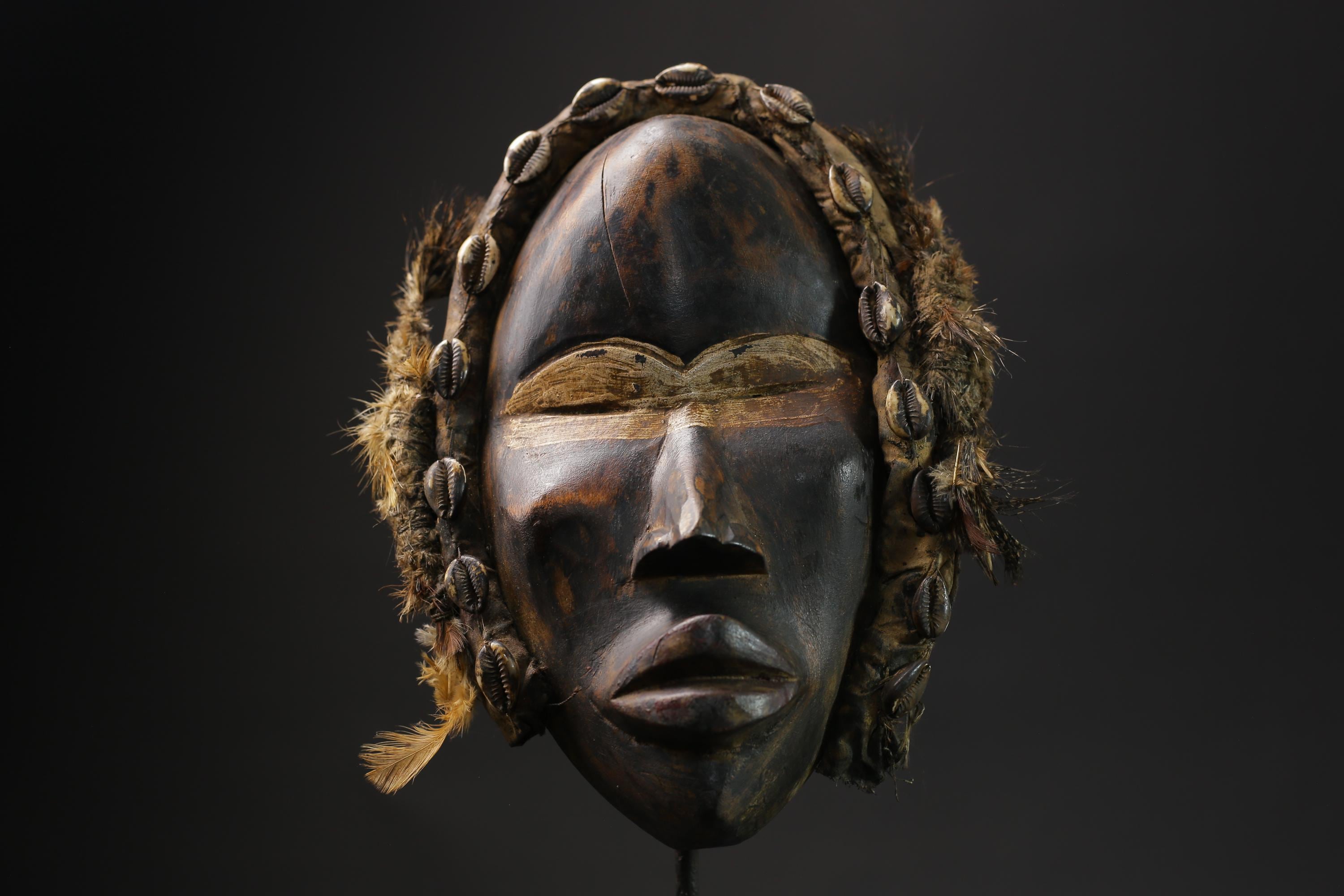 African Tribal Face Mask Dan Zakpai Mask Home Décor masks for wall -9801