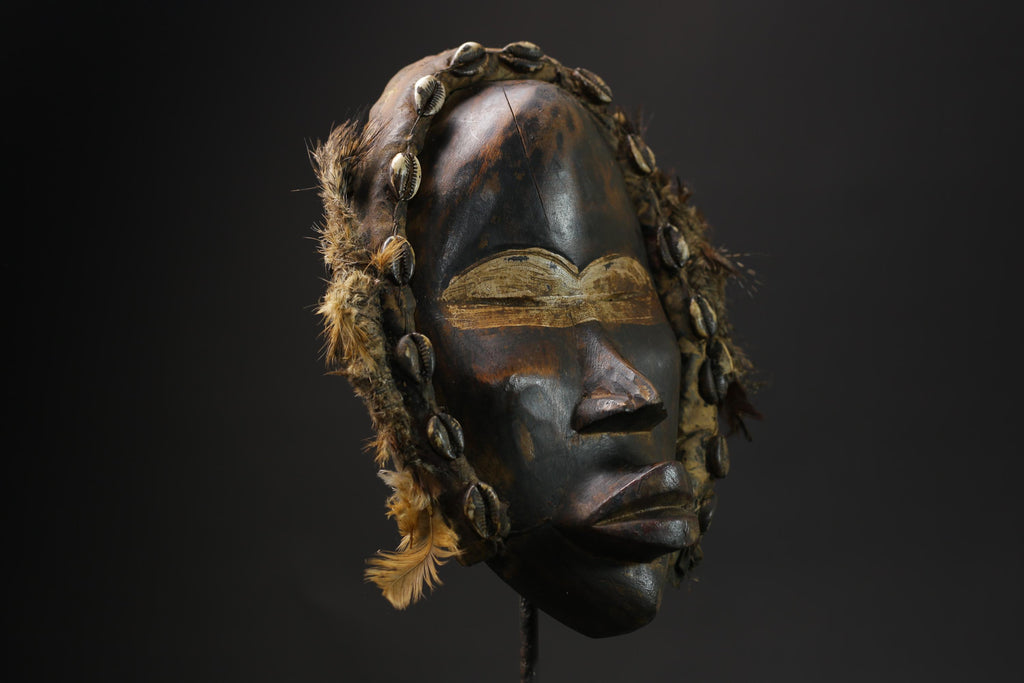African Tribal Face Mask Dan Zakpai Mask Home Décor masks for wall -9801