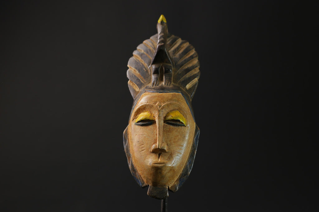 African Mask Wall Art Handmade Home Décor Guru Guro Mask Cote D'ivoire masks for wall -G2402