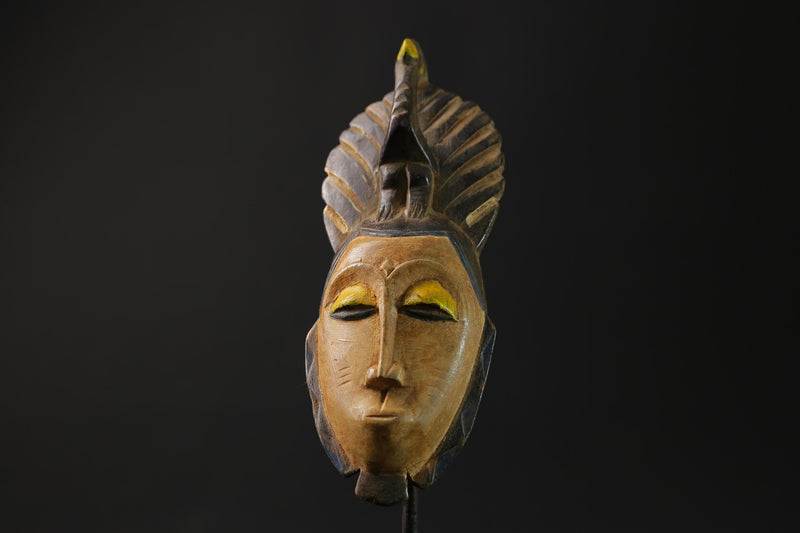 African Mask Wall Art Handmade Home Décor Guru Guro Mask Cote D'ivoire masks for wall -G2402