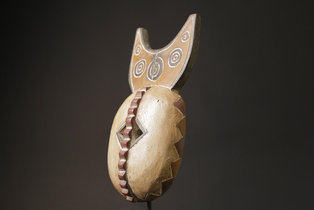 African Mask Hand Carved Wooden Wall Décor Tribe Masks Bedu Masks for wall-5930