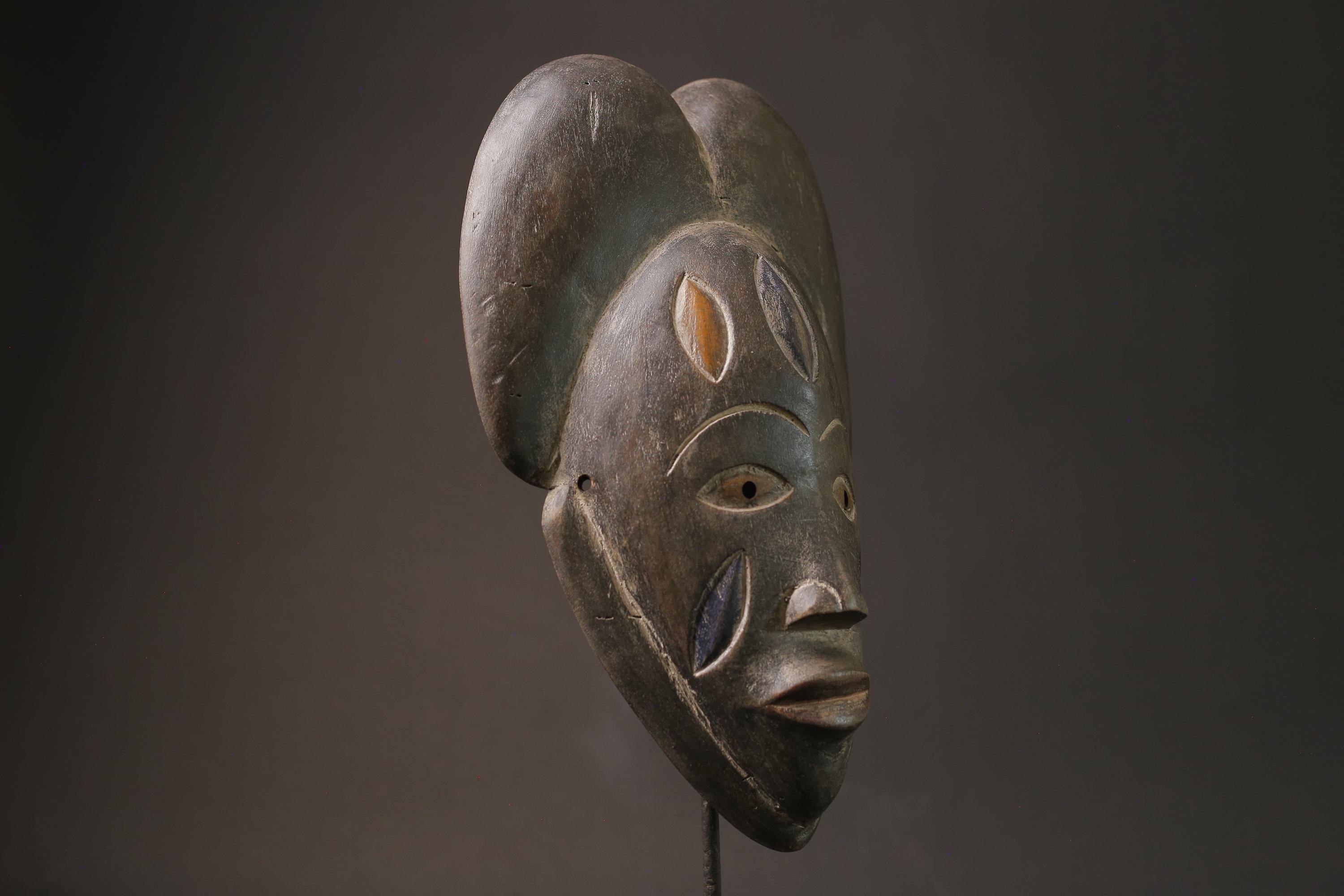 African masks antiques tribal Face vintage Lega Clean Masks for wall-G1030