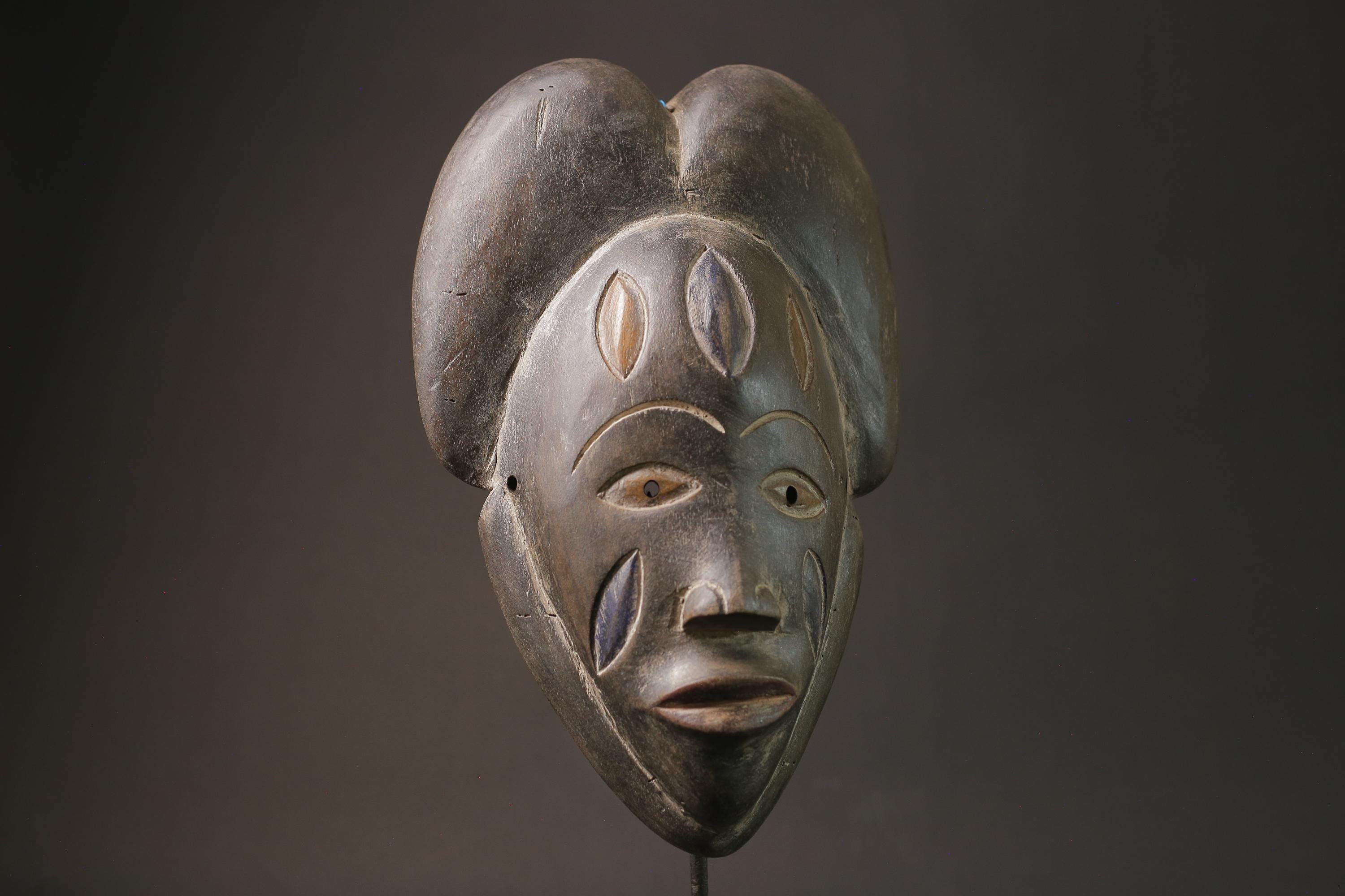 African masks antiques tribal Face vintage Lega Clean Masks for wall-G1030