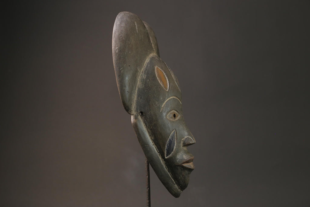African masks antiques tribal Face vintage Lega Clean Masks for wall-G1030