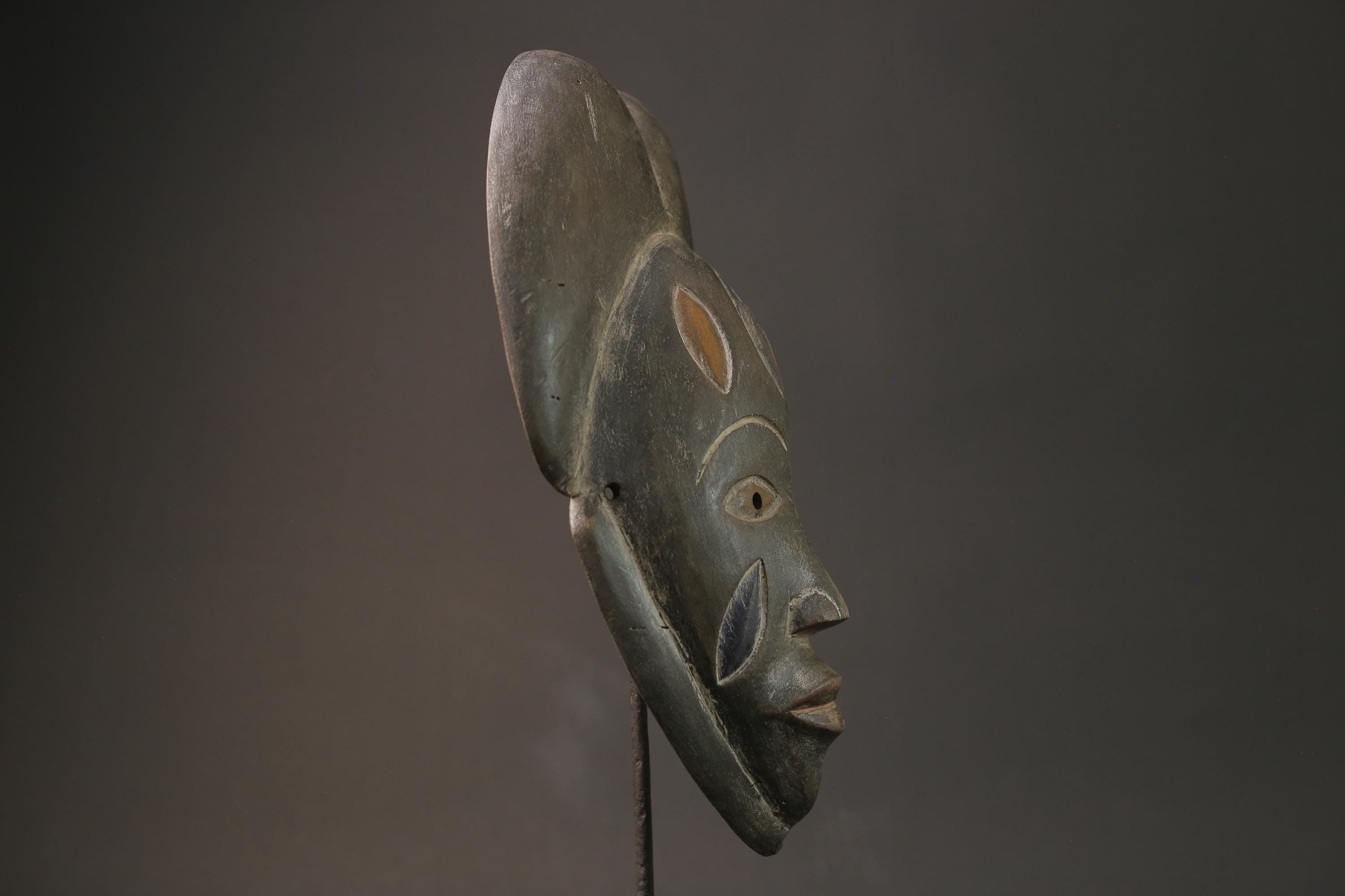 African masks antiques tribal Face vintage Lega Clean Masks for wall-G1030