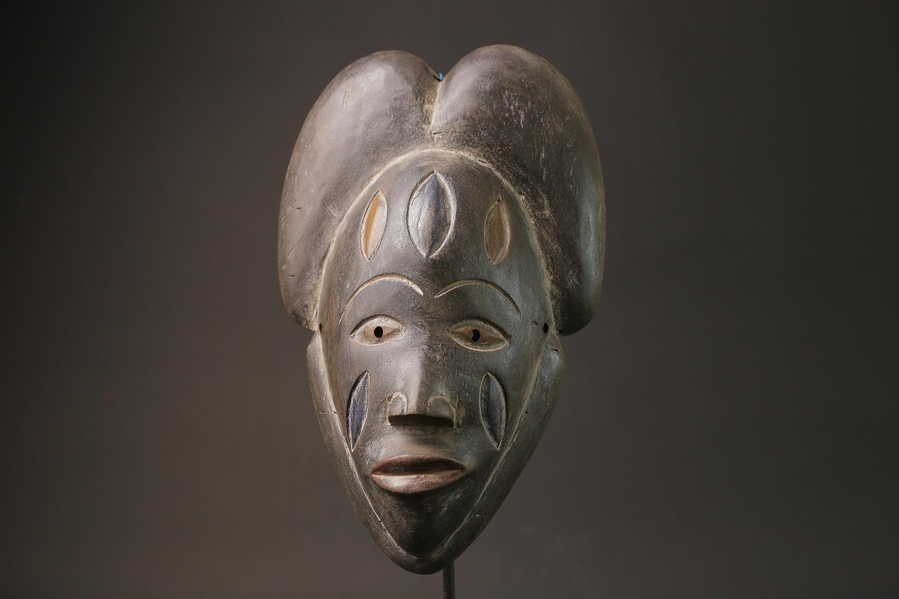 African masks antiques tribal Face vintage Lega Clean Masks for wall-G1030