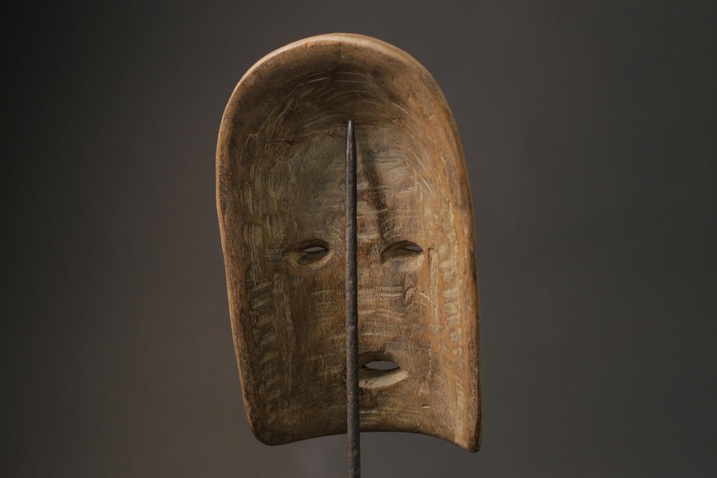 African Tribal Face Mask Wood Hand Carved Wall Hanging tribal Fang Masks for wall-2855