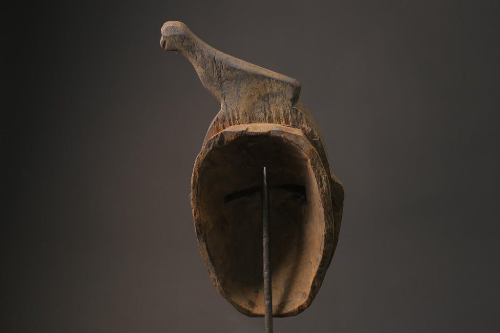 African wood mask antiques Large African Mask Tribal Mask Masks for wall-7236