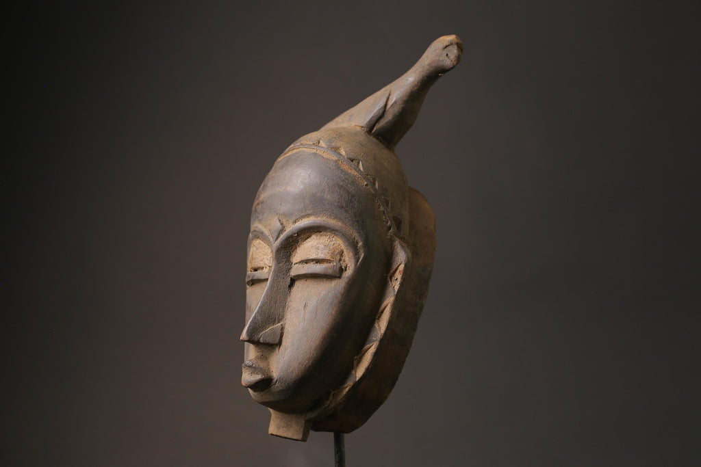 African wood mask antiques Large African Mask Tribal Mask Masks for wall-7236