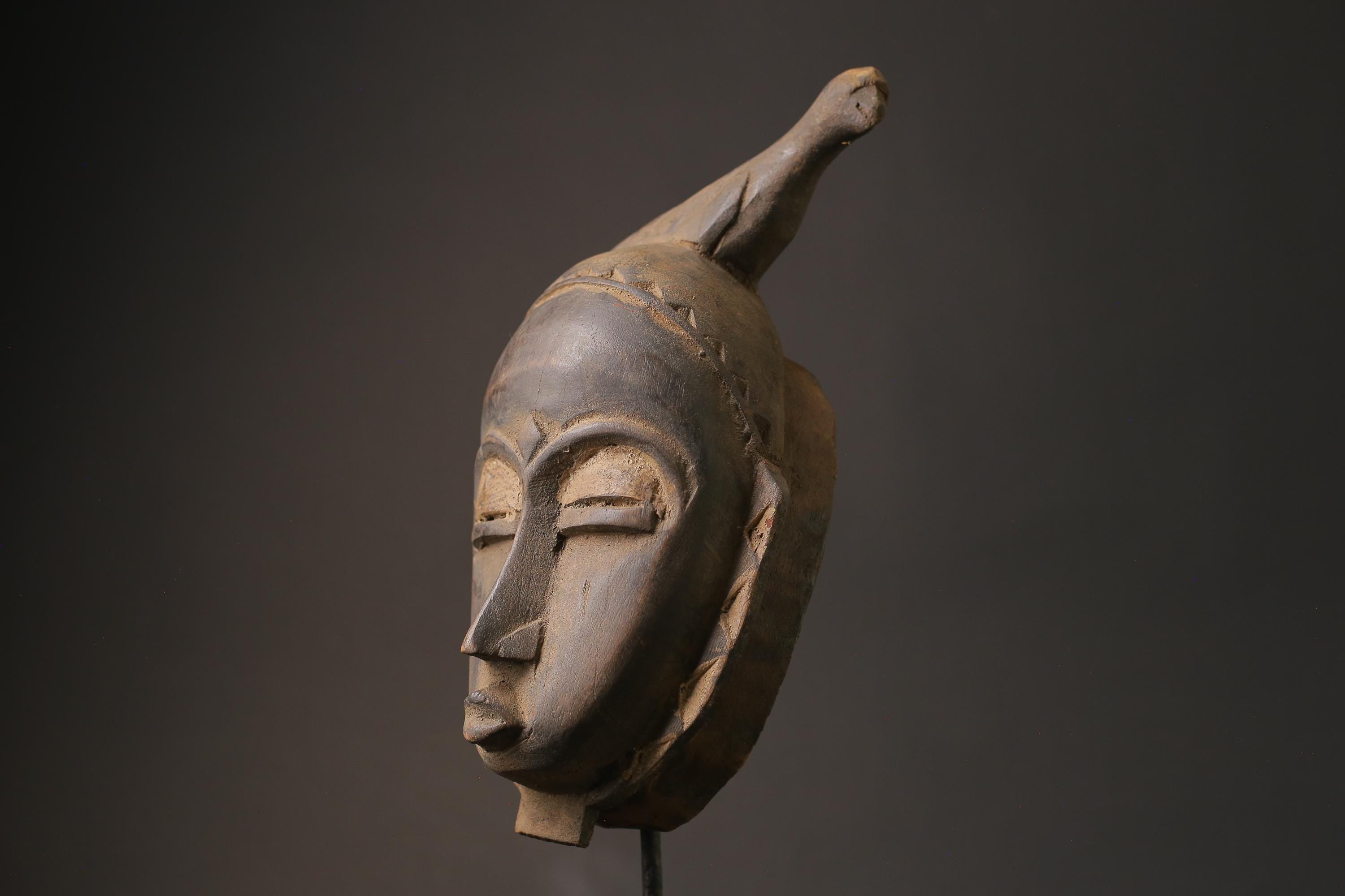 African wood mask antiques Large African Mask Tribal Mask Masks for wall-7236