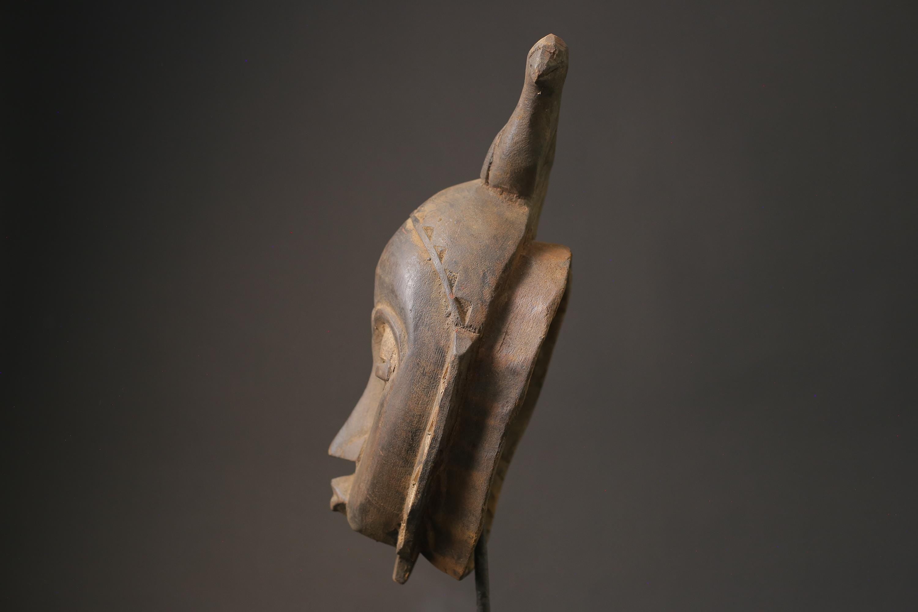 African wood mask antiques Large African Mask Tribal Mask Masks for wall-7236