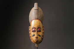 African Tribal Wood masks Home Décor Tribal Mask Guro Tribe Home Décor Masks for wall-G2658