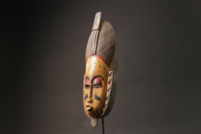 African Tribal Wood masks Home Décor Tribal Mask Guro Tribe Home Décor Masks for wall-G2658