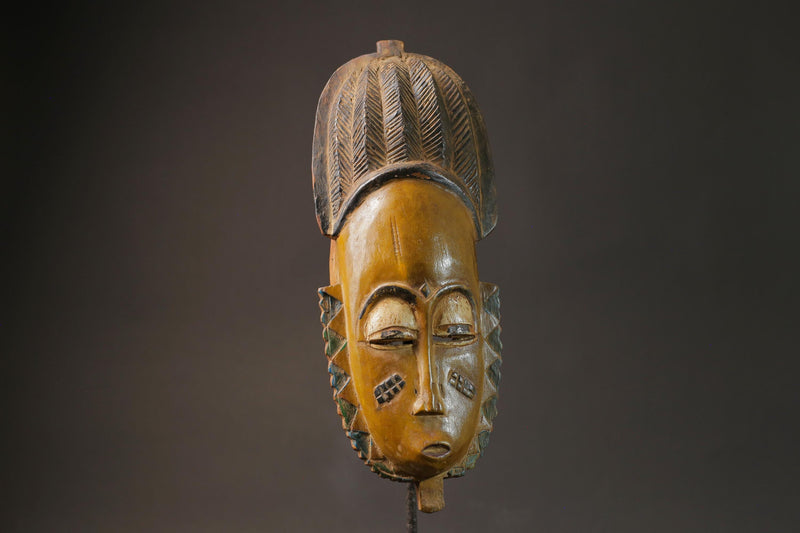 African Tribal Wood masks Home Décor Tribal Mask Guro Tribe Home Décor Masks for wall-G2667